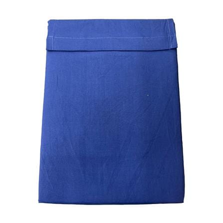NORDIC HOME FITTED SHEET SET COOL TOUCH QUEEN JUNO BLUE