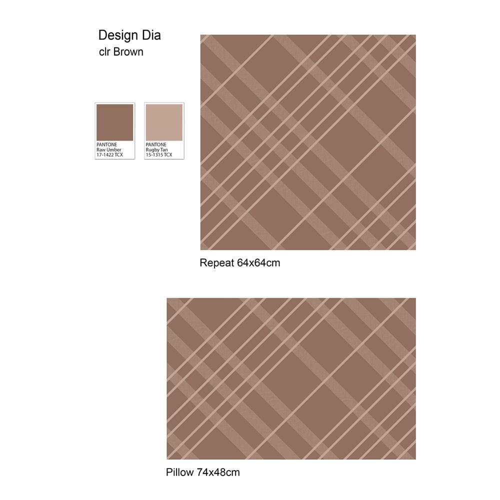 NORDIC HOME BOLSTER CASE COOL TOUCH 107x37CM DIA BROWN
