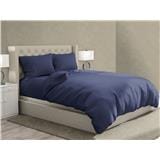 NORDIC HOME FITTED SHEET SET COOL TOUCH SUPER SINGLE JUNO BLUE