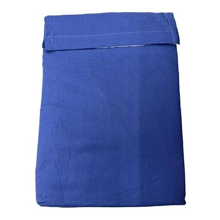 NORDIC HOME FITTED SHEET SET COOL TOUCH SUPER SINGLE JUNO BLUE