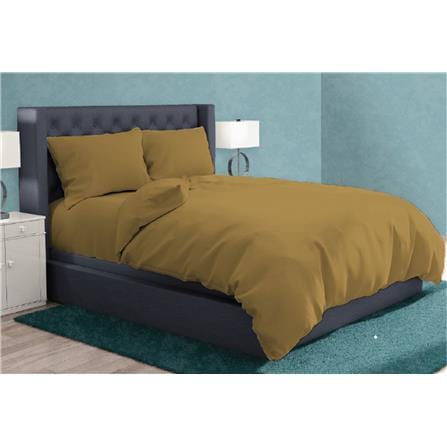 NORDIC HOME FITTED SHEET SET CRISP & FRESH KING MUSTRAD