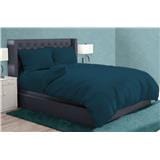 NORDIC HOME FITTED SHEET SET CRISP & FRESH QUEEN BLUE