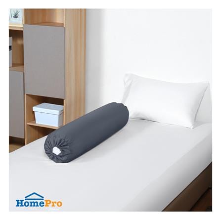 HLS BOLSTERCASE COTTON SATEEN GREY