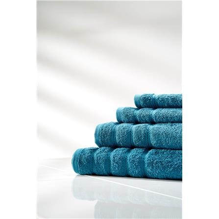 NORDIC HOME BATH SHEET IBIZA COTTON 100X150CM TEAL