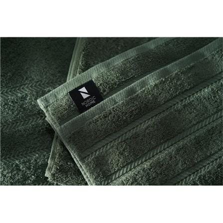 NORDIC HOME BATH TOWEL IBIZA COTTON 69X137CM BRONZE GREEN