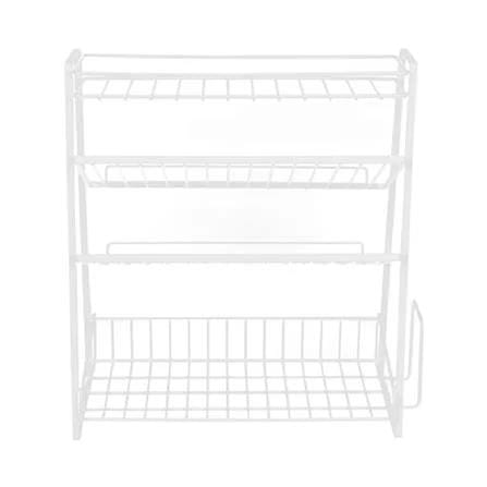 4 TIER SPICE RACK KECH MODISH WHITE YS-20611P
