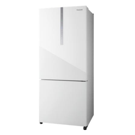 PANASONIC 2 DOOR BOTTOM FREEZER REFRIGERATOR NR-BX421WGWM 422L WHITE MIRROR