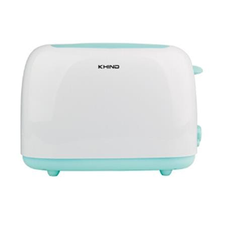 KHIND TOASTER BT808 750WATT 2 SLICES WHITE/LIGHT GREEN