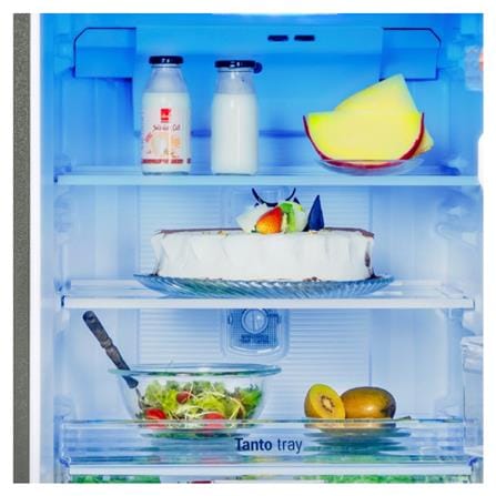 PANASONIC 2 DOOR REFRIGERATOR NR-TV261APSM 262L GLOSSY SILVER