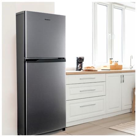 PANASONIC 2 DOOR REFRIGERATOR NR-TV261APSM 262L GLOSSY SILVER