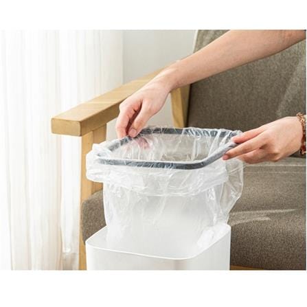 COSSY PLUS DUSTBIN CP-SXM-059 10L WHITE
