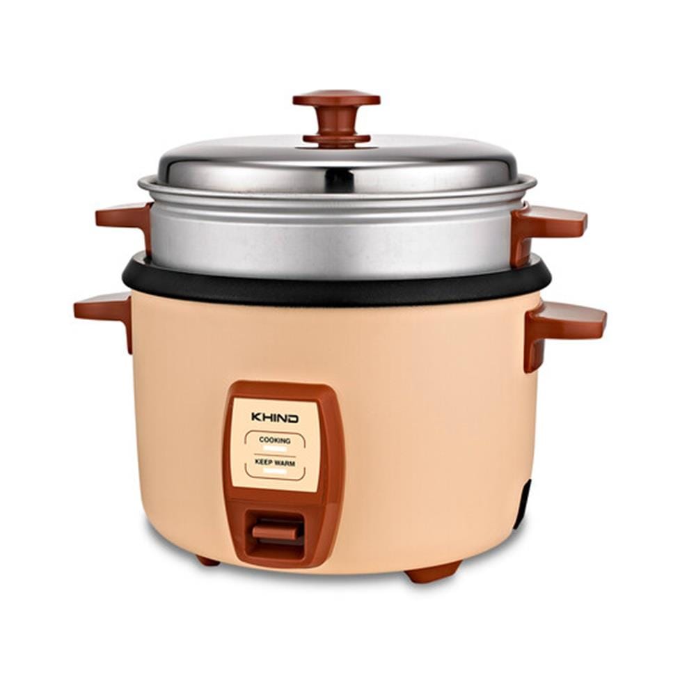 KHIND CONVENTIONAL RICE COOKER RC918T CREAM MAGNOLIA 480W 1.8L