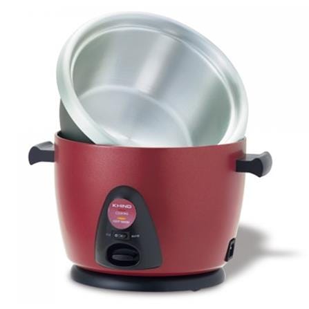 KHIND CONVENTIONAL RICE COOKER RC118M RED ALPHA 600W 1.8L