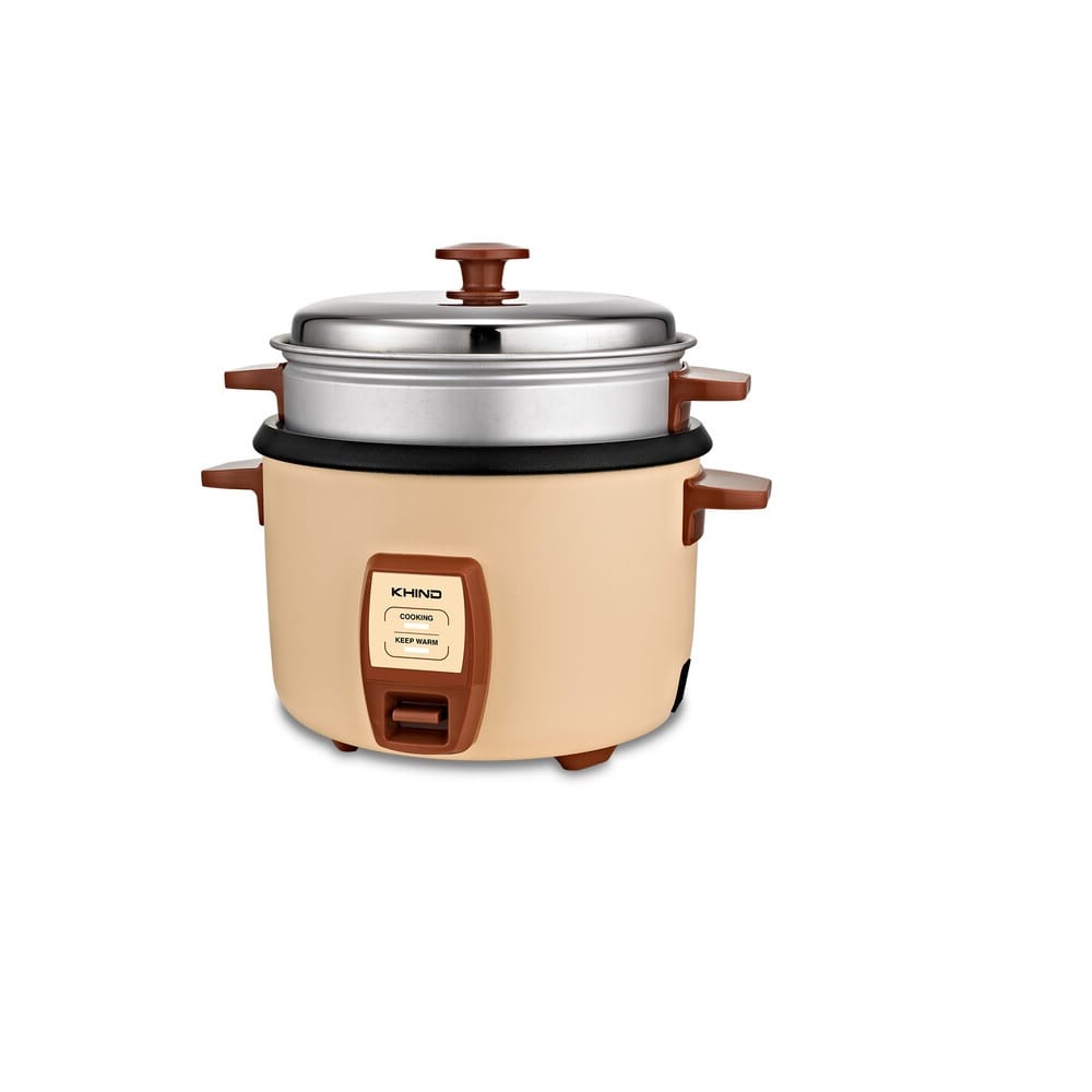 KHIND CONVENTIONAL RICE COOKER RC928T CREAM MAGNOLIA 670W 2.8L
