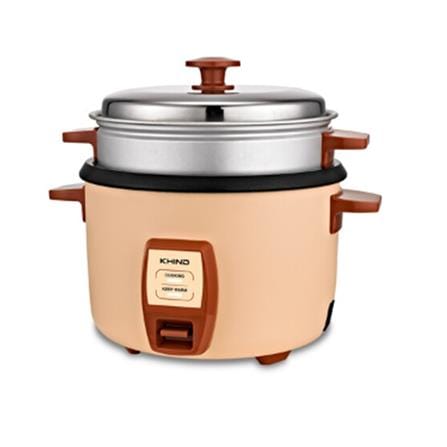 KHIND CONVENTIONAL RICE COOKER RC928T CREAM MAGNOLIA 670W 2.8L