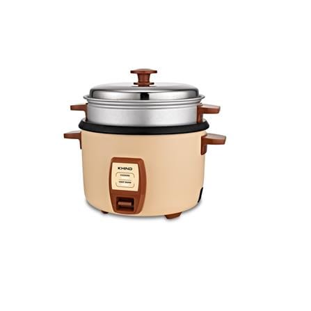 KHIND CONVENTIONAL RICE COOKER RC928T CREAM MAGNOLIA 670W 2.8L