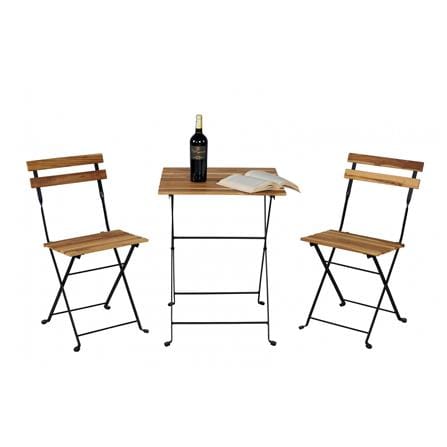 SPRING ACACIA BISTRO SET BS-ACAF 3PCS 2CHAIRS