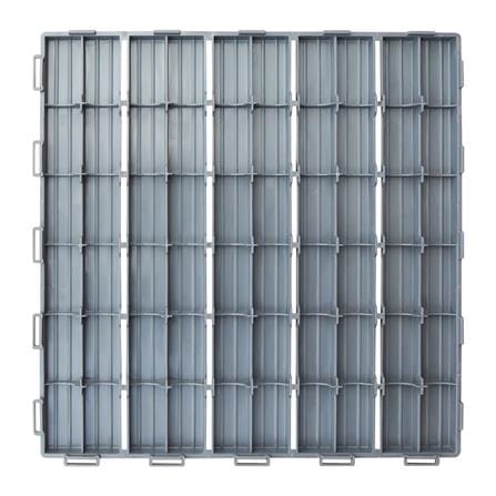 SPRING PP DECK TILE PEBBLE DV9000 30CM