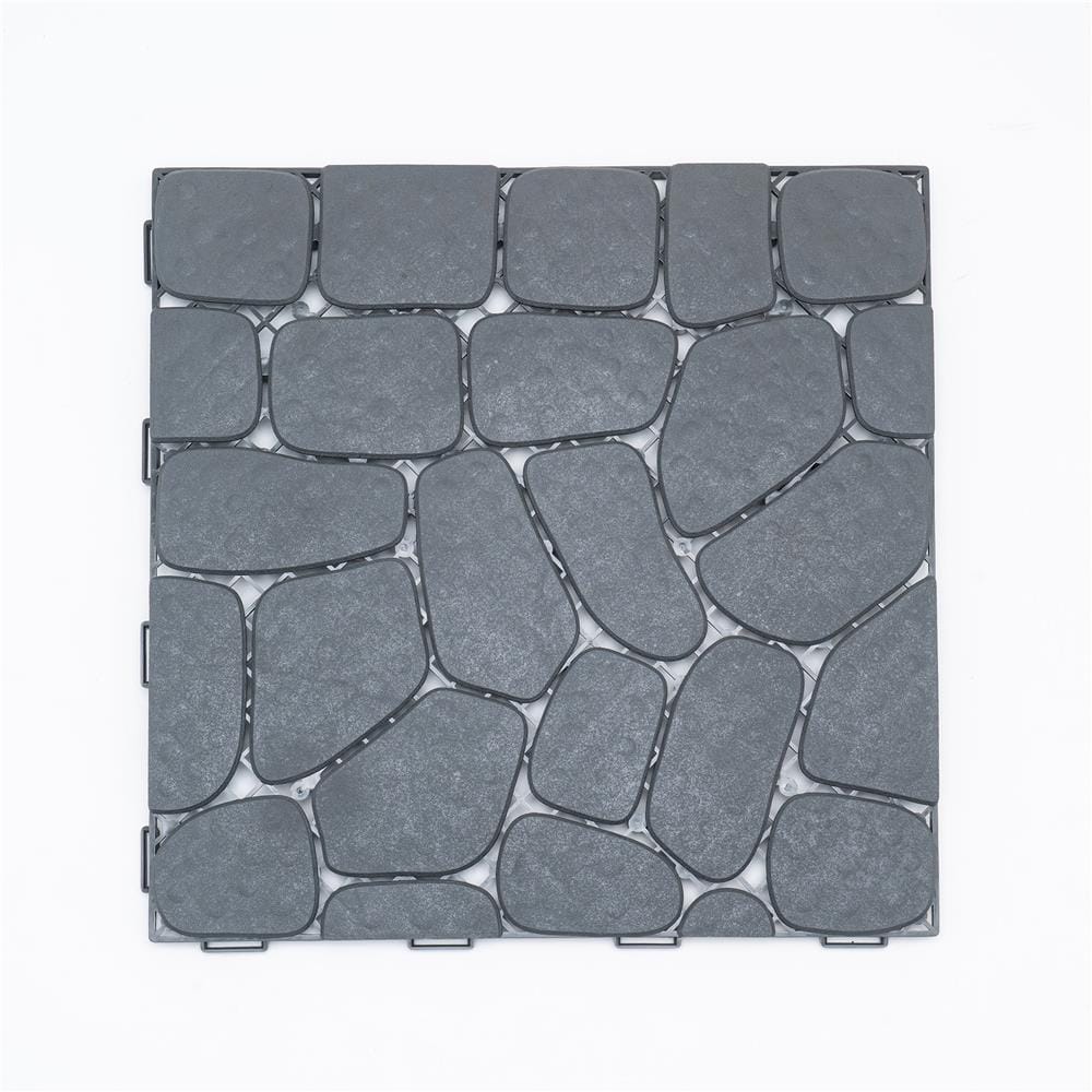 SPRING PP DECK TILE PEBBLE DV9003 30CM