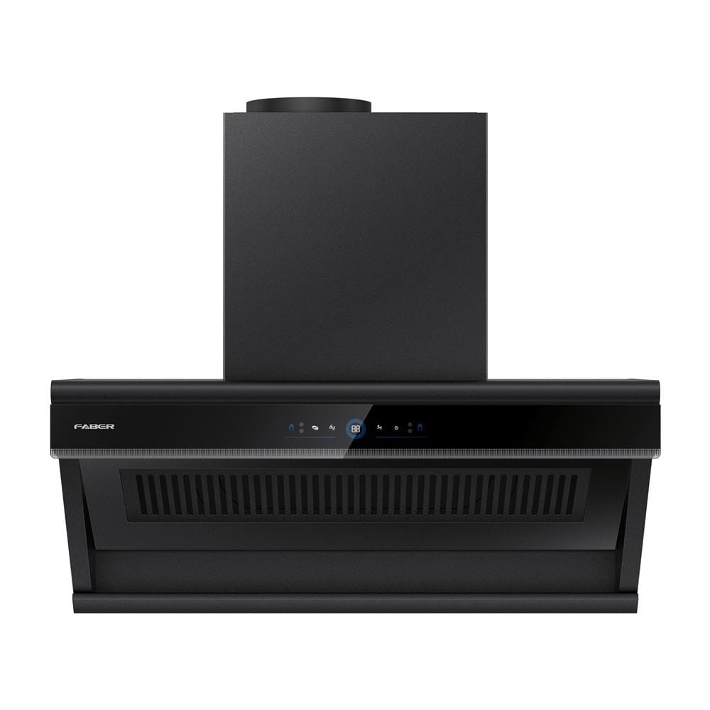 FABER CHIMNEY HOOD FABERJET XENON BLACK 90CM 1600M3/H