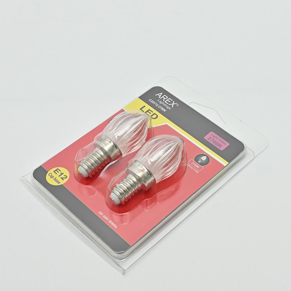 LED CHILLY 1.5W E12 2700K LEDC25Y12 AREX