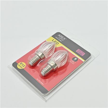 LED CHILLY 1.5W E12 2700K LEDC25Y12 AREX