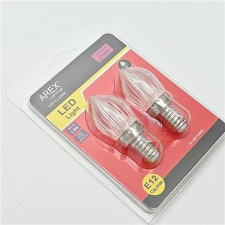 LED CHILLY 1.5W E12 2700K LEDC25Y12 AREX
