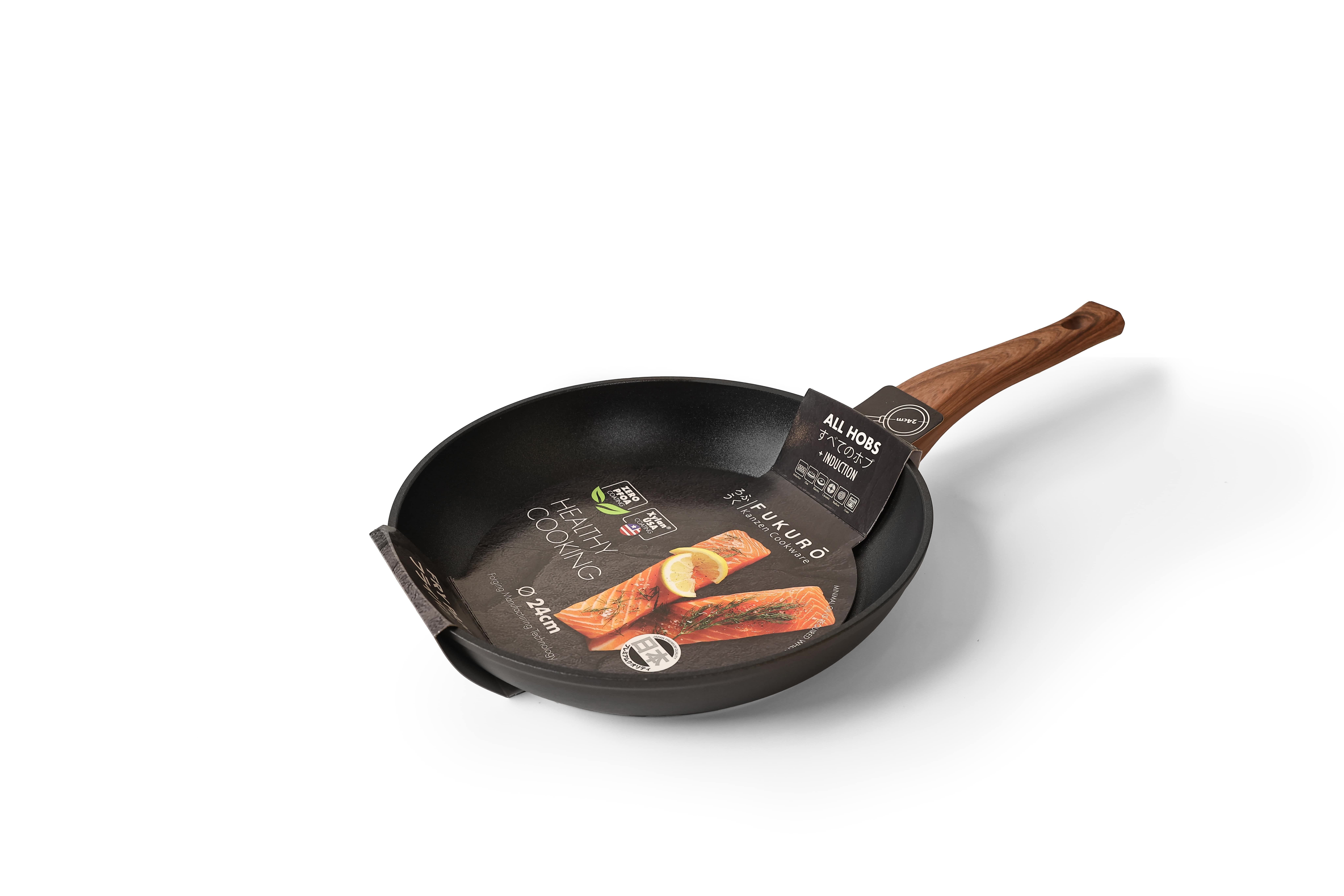 FUKURO KANZEN FORGED NON-STICK FRYPAN 24CM