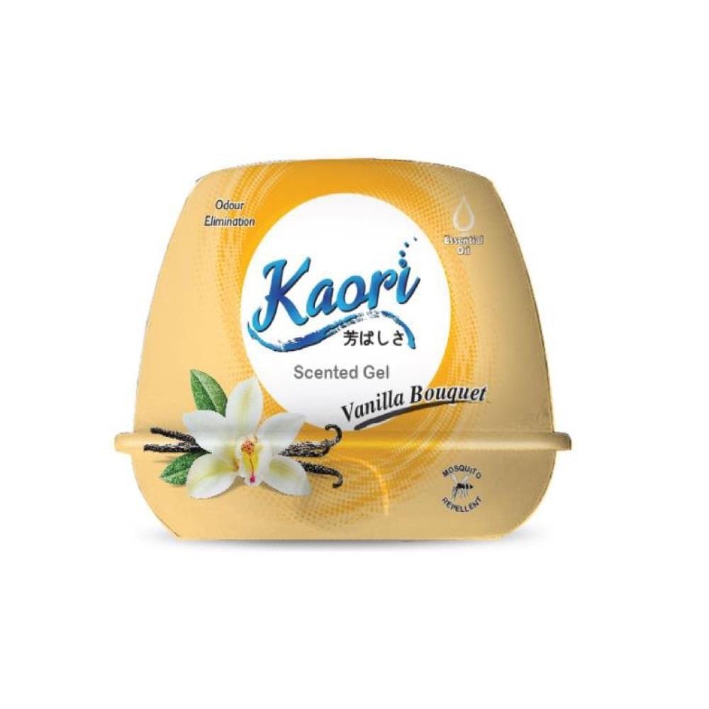 KAORI SCENTED GEL 180G VANILLA BOUQUET