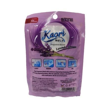 KAORI FRAGRANCE BEADS 15G LAVENDER
