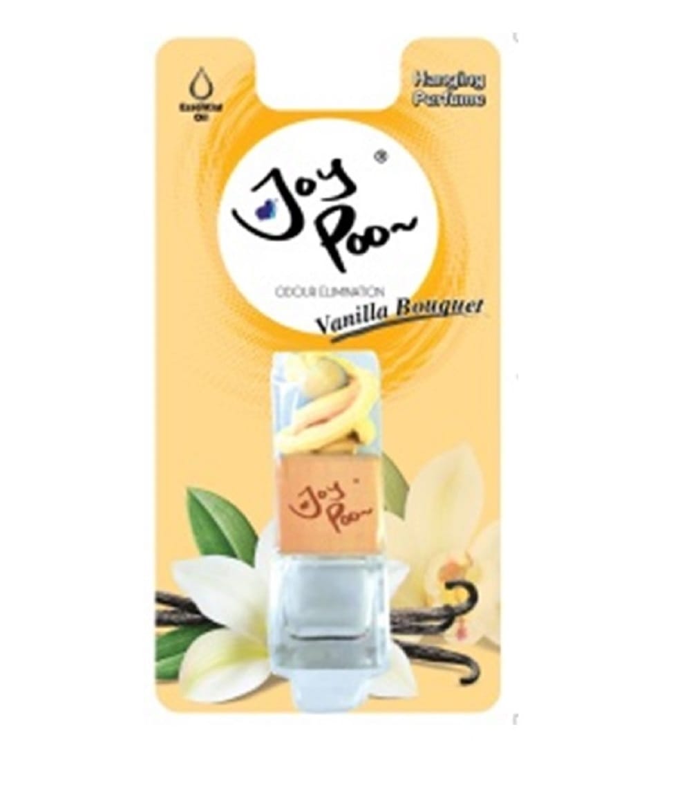 JOYPOO HANGING PERFUME 8ML VANILA BOUQUET
