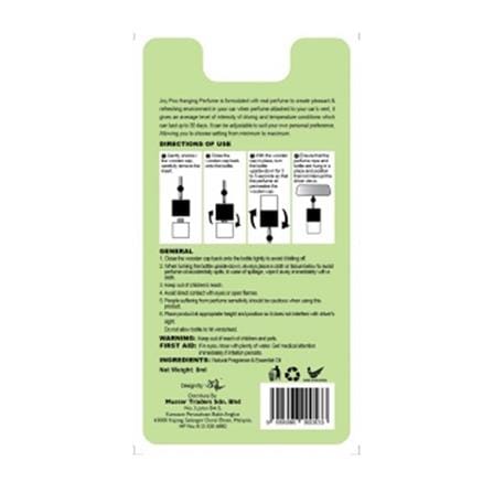 JOYPOO HANGING PERFUME 8ML HONEYDEW