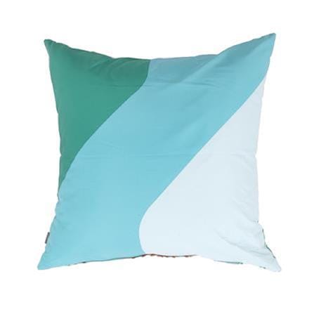 HLS CUSHION PALM 18X18 LIGHT BLUE