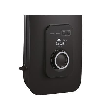 RUBINE WATER HEATER DC WITH PUMP HAND SHOWER CE521D-BSB SAND BLACK (BLACK SHOWER ACCESSORIES SET)