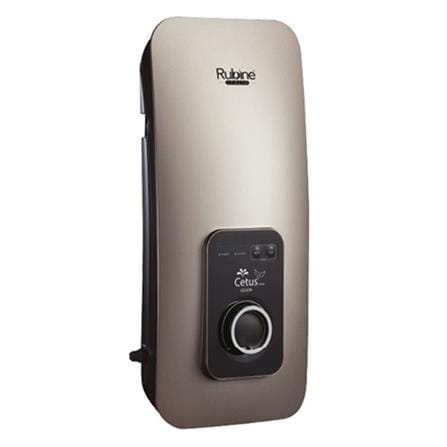 RUBINE SHOWER HEATER DC PUMP WITH RAIN SHOWER CE521D-MRCG CHAMPAGNE GOLD