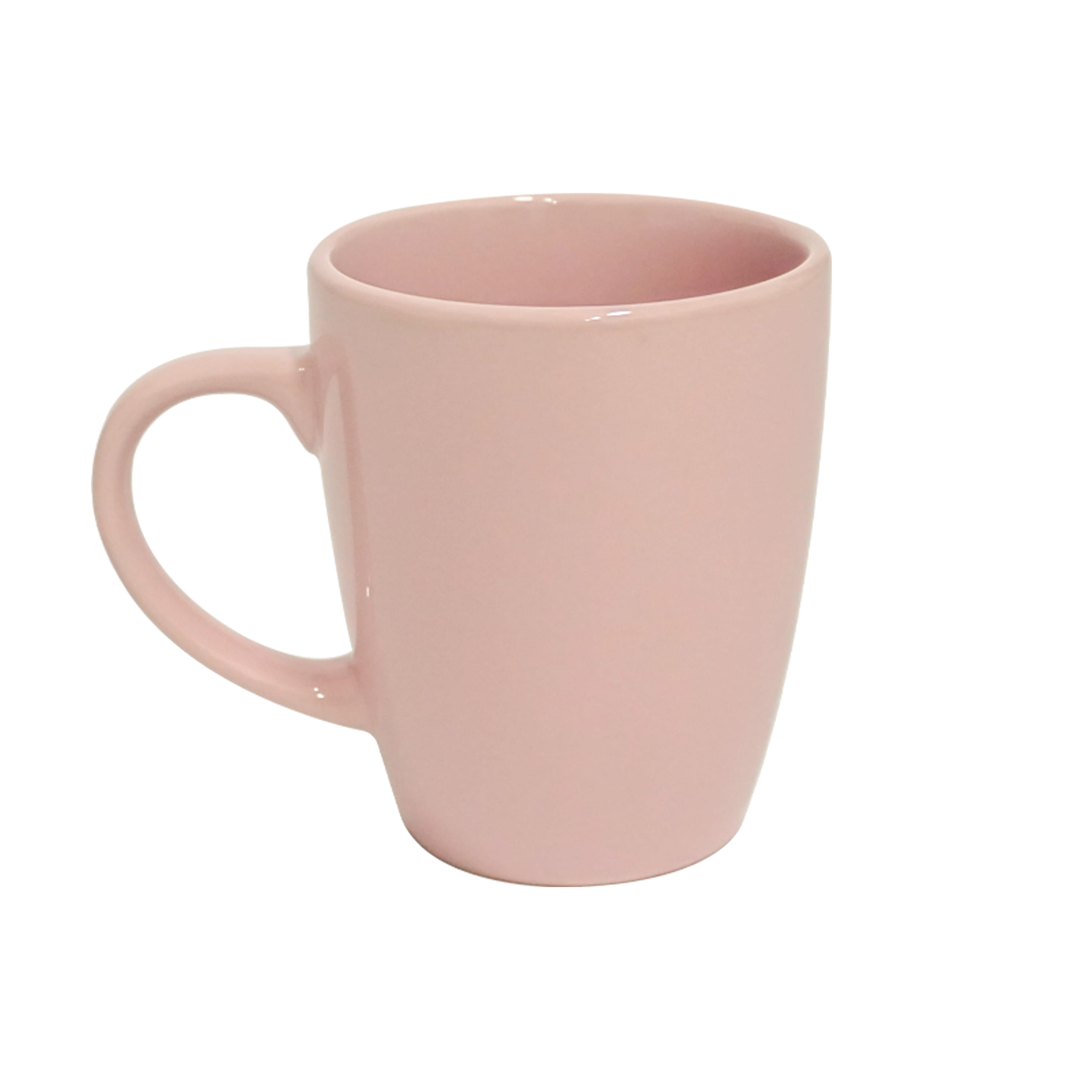 LITTLE HOMES STONEWARE MUG 14 OZ PINK