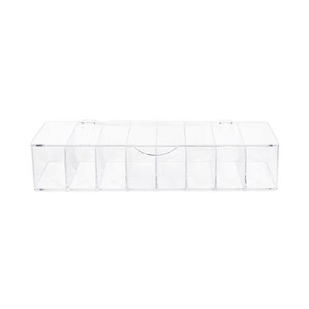 CHARGER STORAGE BOX 28X10.5X5.8CM RUM21110901 CLEAR