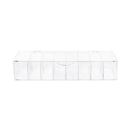 CHARGER STORAGE BOX 28X10.5X5.8CM RUM21110901 CLEAR