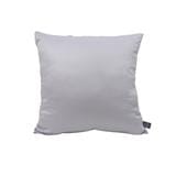 HLS COVER CUSHION CT SATEEN 16X16" LIGHT GRAY