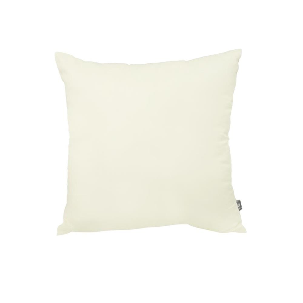HLS COVER CUSHION CT SATEEN 16X16" CREAM