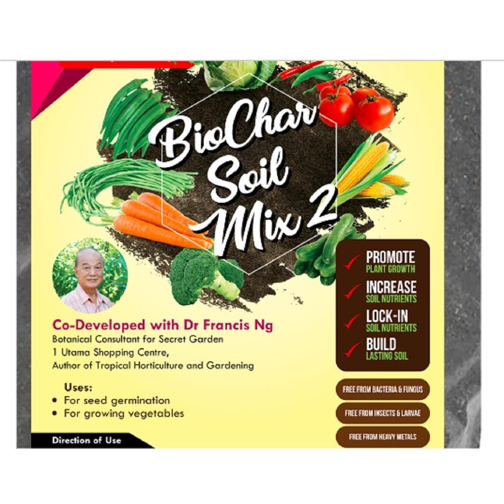 SERBAJADI BIOCHARSOIL MIX 2 (2.5KG)