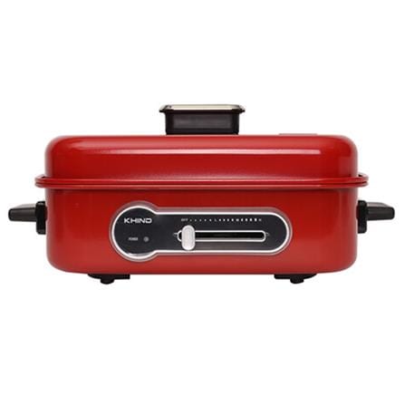 KHIND MULTI COOKER MC398R 4L WITH 4 ACCESSORIES