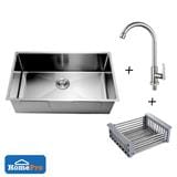 CABANA BUILT-IN UNDERMOUNT HAND MADE KITCHEN SINK 1BOWL CKS7309 75CM