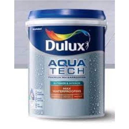 DULUX AQUATECH WATERPROOF 20KG GREY INTERIOR/EXTERIOR PAINT