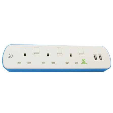 3G2M+2USB NEON&SURGE Z333-BLUE ZEATAR