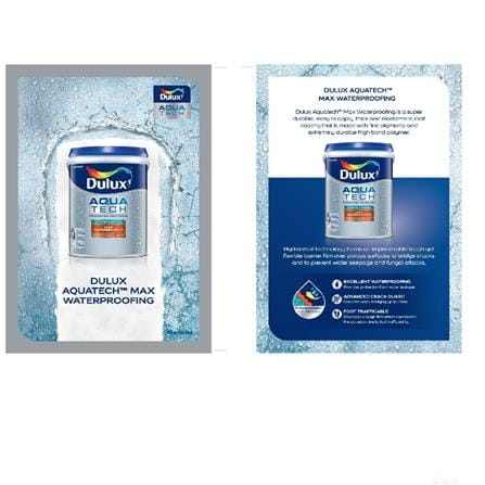 DULUX AQUATECH WATERPROOFING 20KG WH INTERIOR/EXTERIOR PAINT