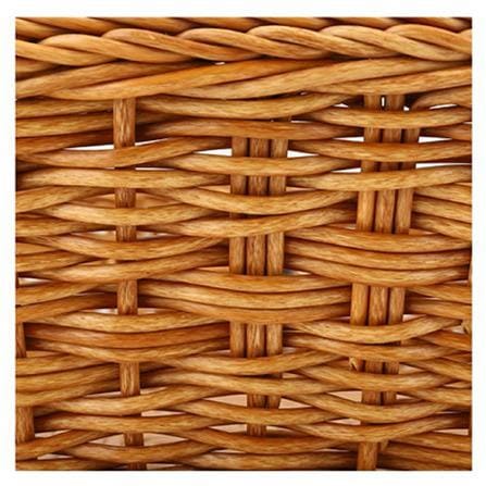 BASKET SQUARE MONARCH 36X23X7C NATURE BROWN