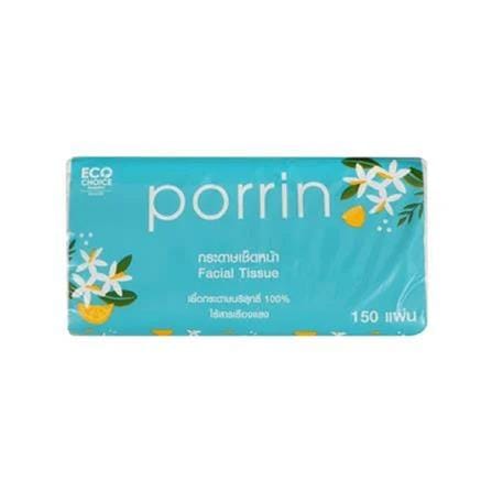 FACIAL TISSUE PORRIN SOFT PACK 4X150s