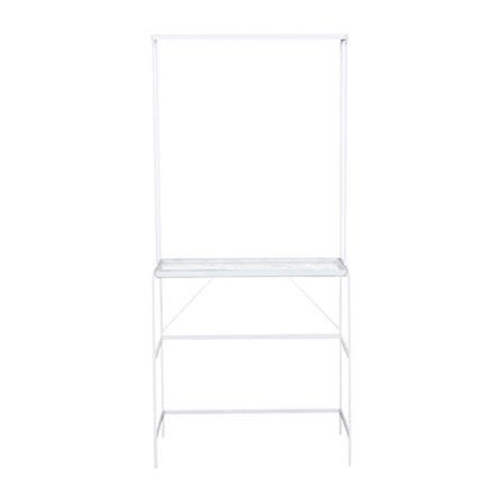 CLOTH RACK + SHELF 80cm WHITE  COCO PLIM