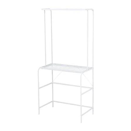 CLOTH RACK + SHELF 80cm WHITE  COCO PLIM